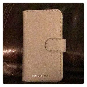Michael Kors iPhone X folio case